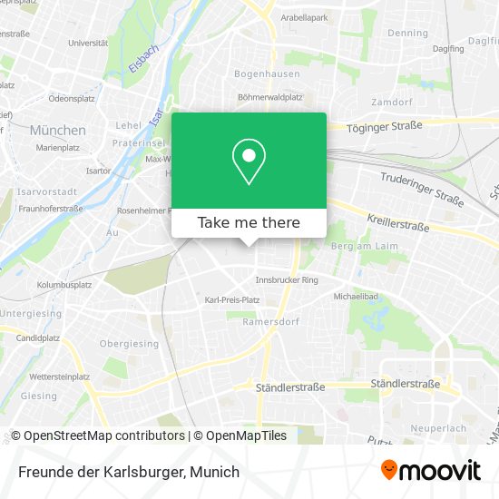 Freunde der Karlsburger map