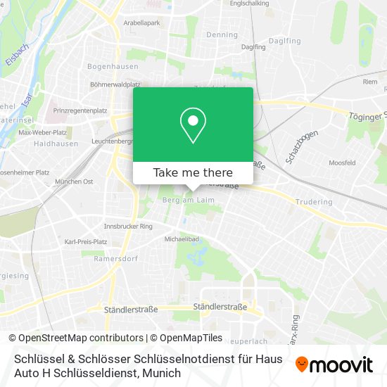 Schlüssel & Schlösser Schlüsselnotdienst für Haus Auto H Schlüsseldienst map