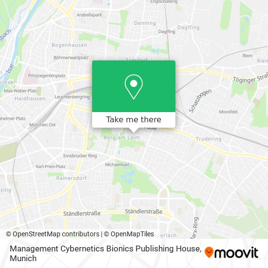 Management Cybernetics Bionics Publishing House map