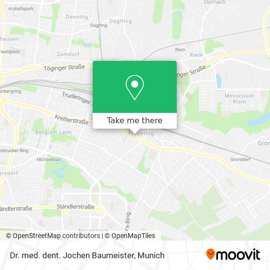 Dr. med. dent. Jochen Baumeister map