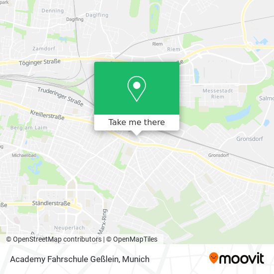 Academy Fahrschule Geßlein map