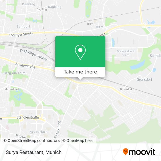 Surya Restaurant map