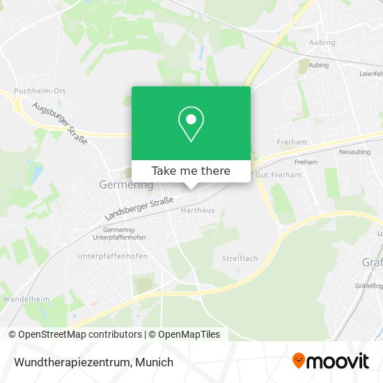 Wundtherapiezentrum map