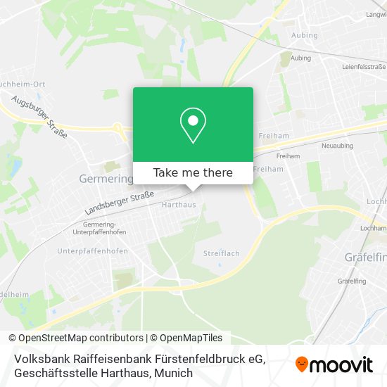 Volksbank Raiffeisenbank Fürstenfeldbruck eG, Geschäftsstelle Harthaus map