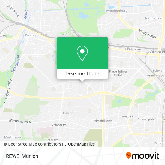 REWE map