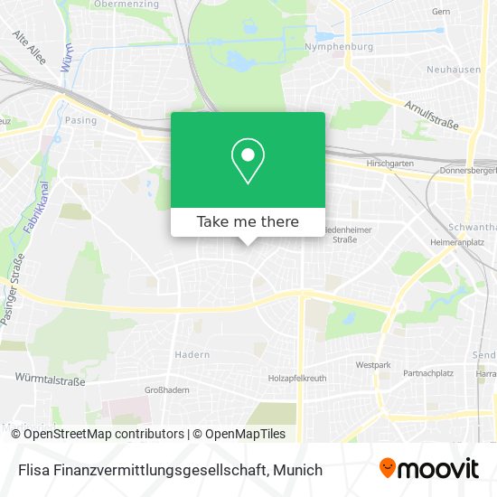 Flisa Finanzvermittlungsgesellschaft map