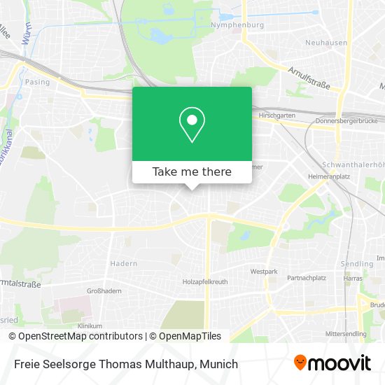 Freie Seelsorge Thomas Multhaup map