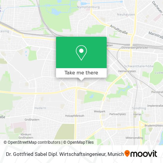 Dr. Gottfried Sabel Dipl. Wirtschaftsingenieur map