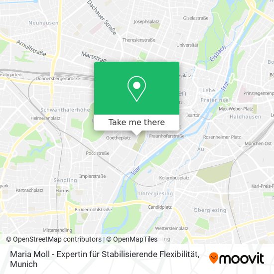 Maria Moll - Expertin für Stabilisierende Flexibilität map