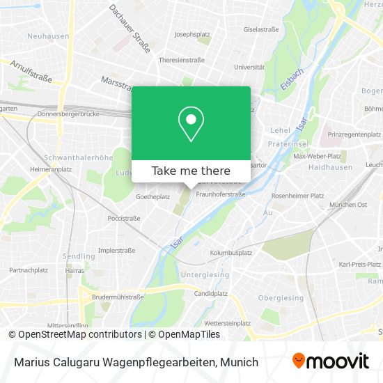 Marius Calugaru Wagenpflegearbeiten map