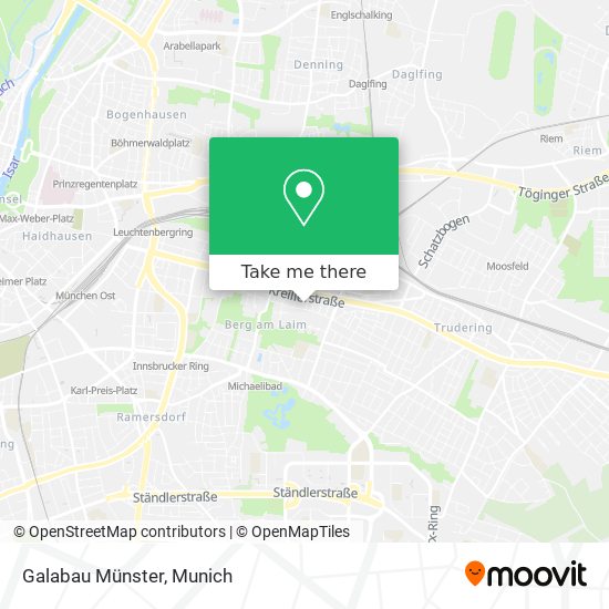 Galabau Münster map