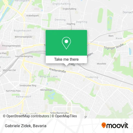 Карта Gabriele Zidek