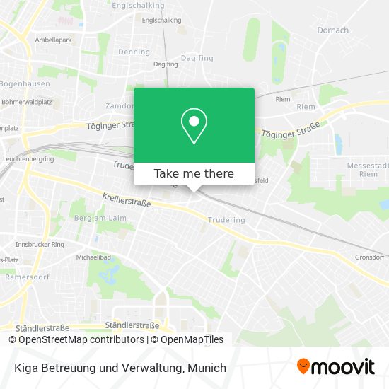 Kiga Betreuung und Verwaltung map