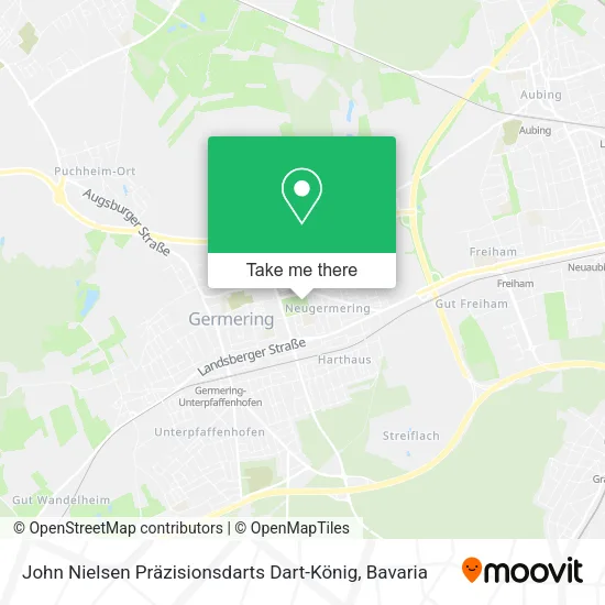 Карта John Nielsen Präzisionsdarts Dart-König