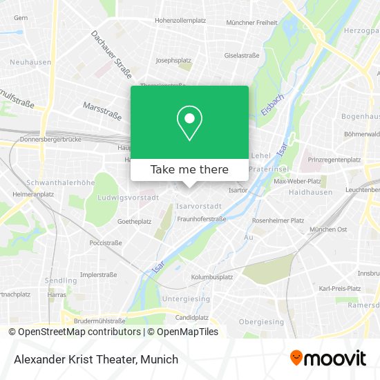 Alexander Krist Theater map