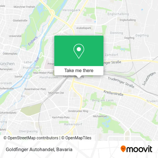 Карта Goldfinger Autohandel