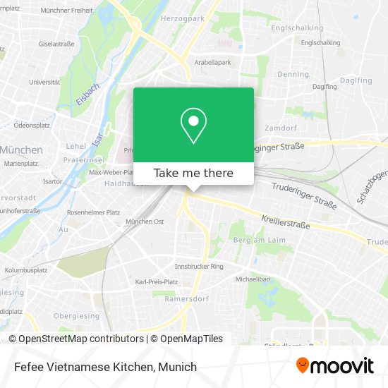 Fefee Vietnamese Kitchen map