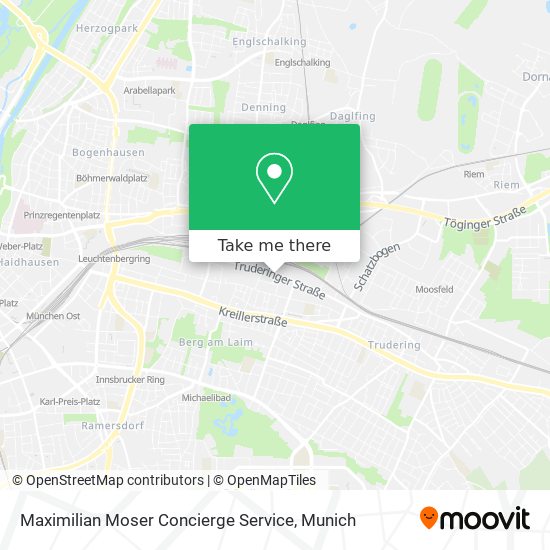 Maximilian Moser Concierge Service map