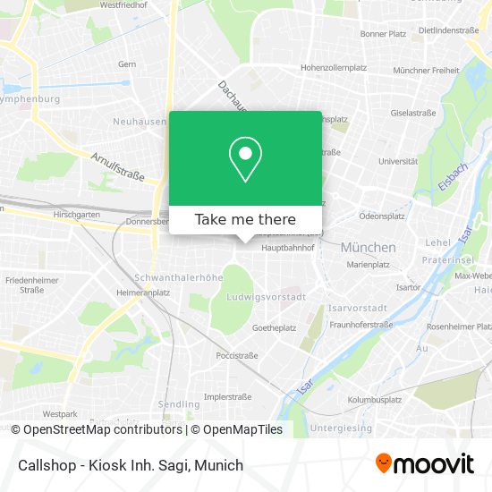 Callshop - Kiosk Inh. Sagi map