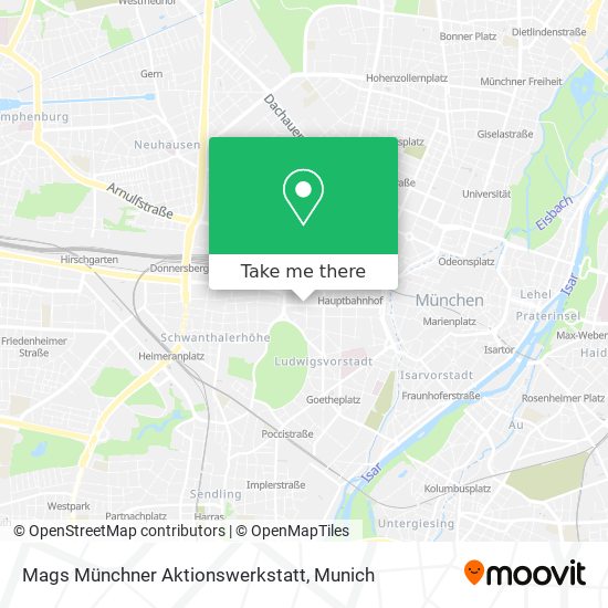 Карта Mags Münchner Aktionswerkstatt