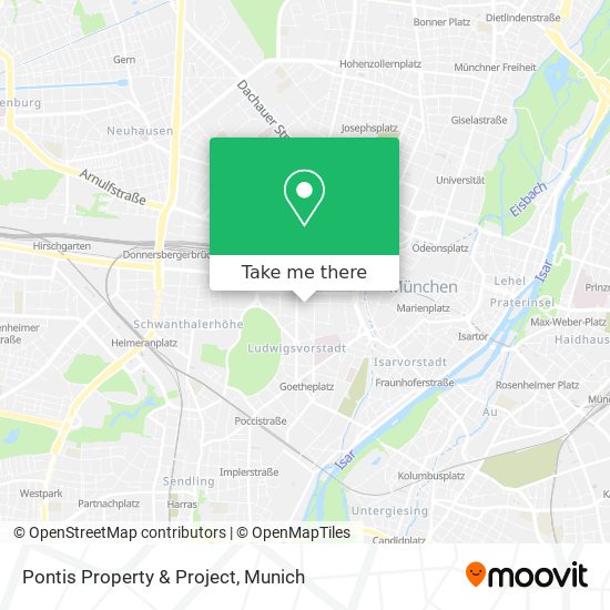 Pontis Property & Project map