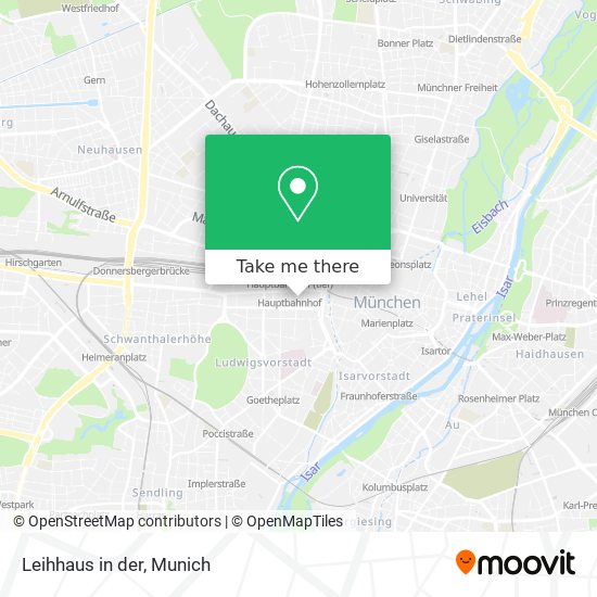 Leihhaus in der map