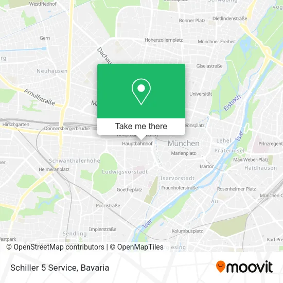 Карта Schiller 5 Service