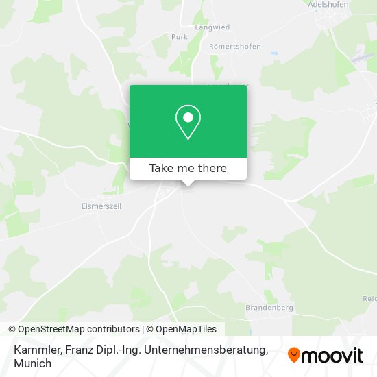 Kammler, Franz Dipl.-Ing. Unternehmensberatung map