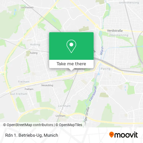 Карта Rdn 1. Betriebs-Ug