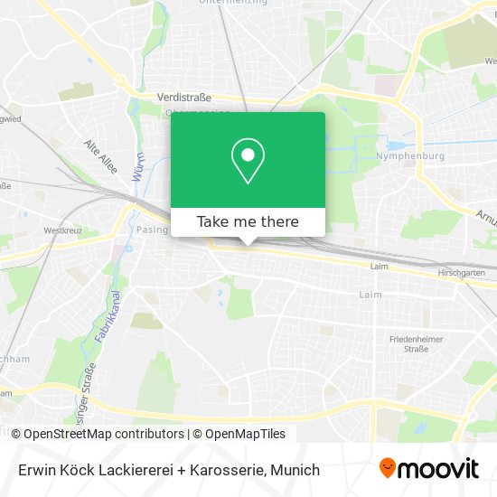 Erwin Köck Lackiererei + Karosserie map