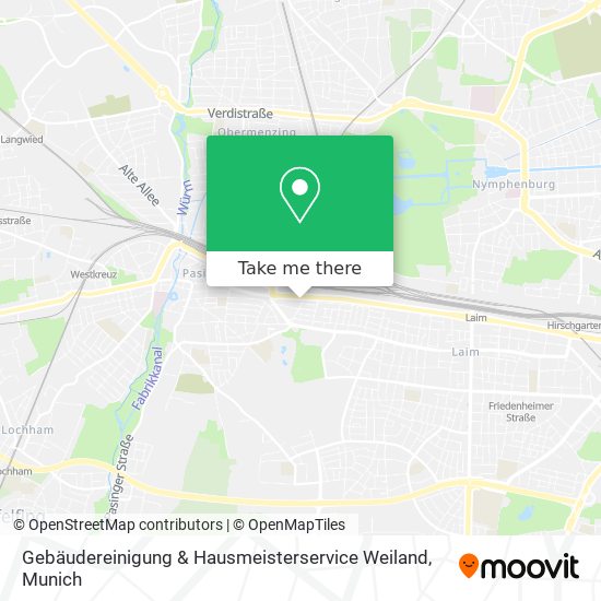 Карта Gebäudereinigung & Hausmeisterservice Weiland