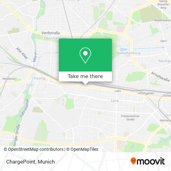 ChargePoint map