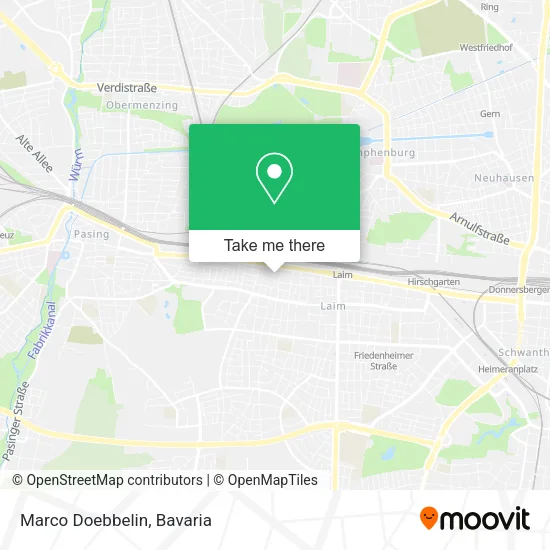 Карта Marco Doebbelin