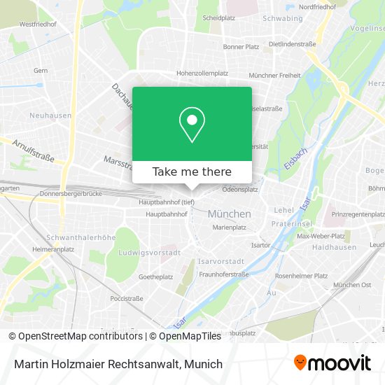 Martin Holzmaier Rechtsanwalt map