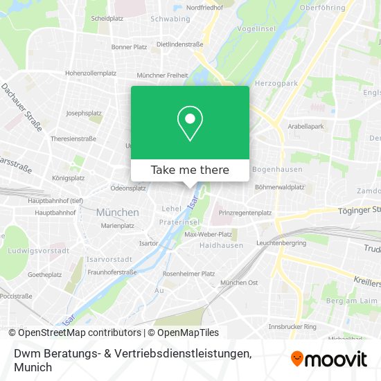 Dwm Beratungs- & Vertriebsdienstleistungen map