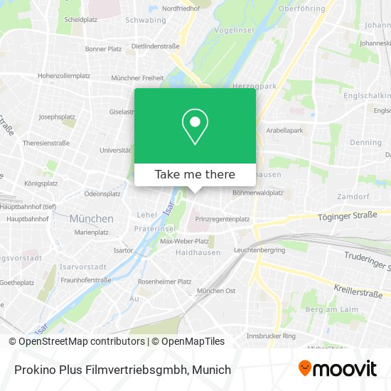 Prokino Plus Filmvertriebsgmbh map