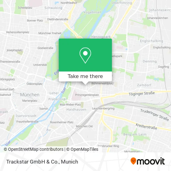 Карта Trackstar GmbH & Co.