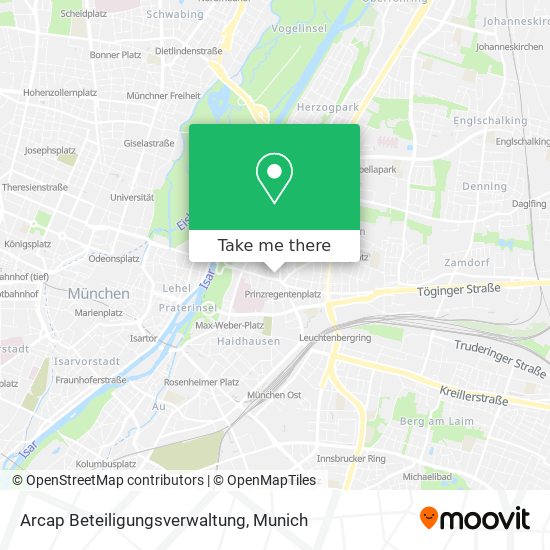 Arcap Beteiligungsverwaltung map