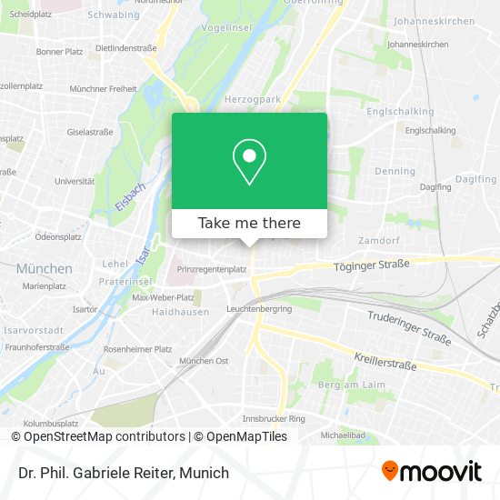 Dr. Phil. Gabriele Reiter map