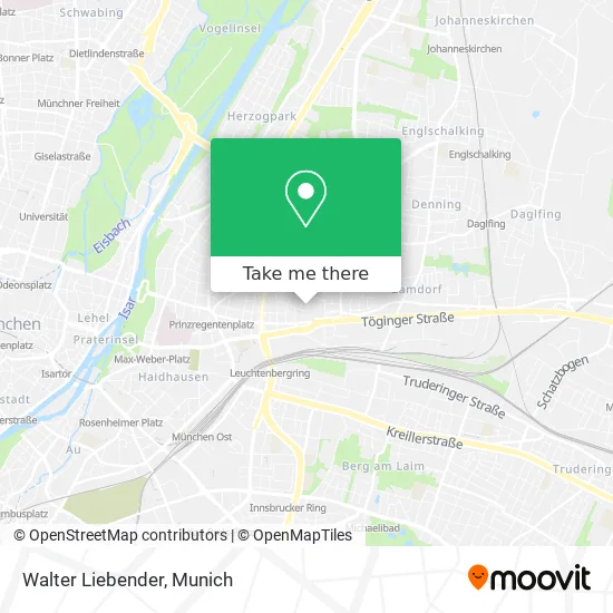 Карта Walter Liebender