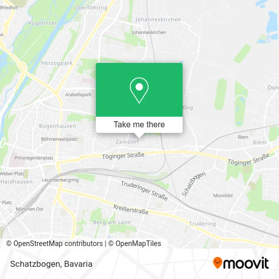 Карта Schatzbogen