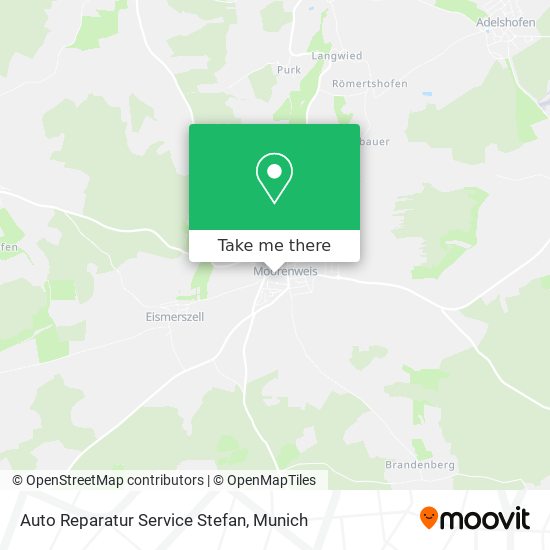 Auto Reparatur Service Stefan map