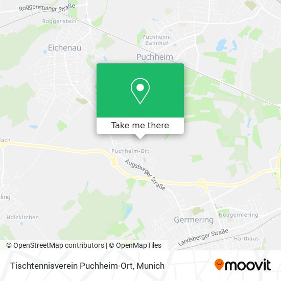 Tischtennisverein Puchheim-Ort map