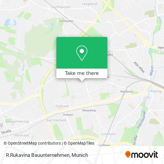 R.Rukavina Bauunternehmen map