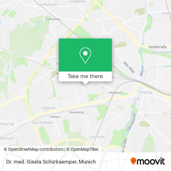 Dr. med. Gisela Schürkaemper map