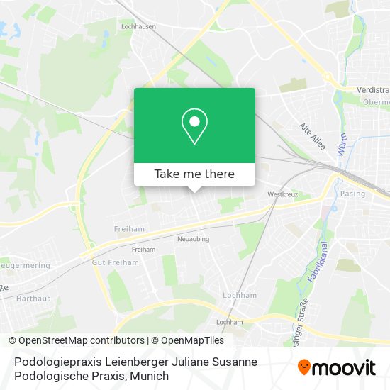 Podologiepraxis Leienberger Juliane Susanne Podologische Praxis map