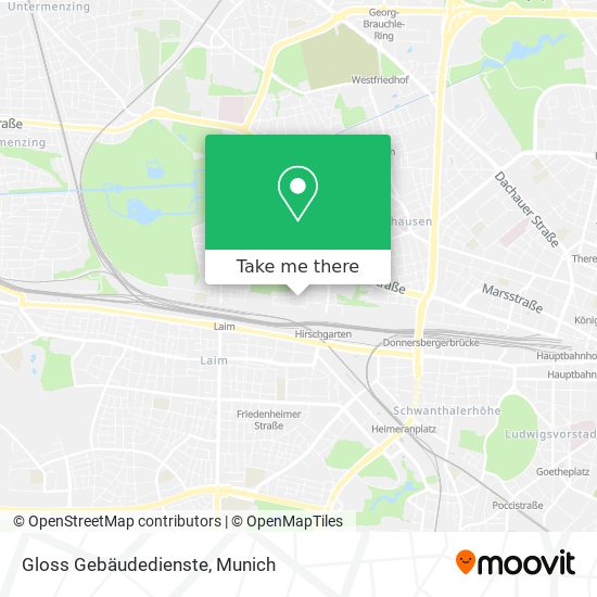 Gloss Gebäudedienste map