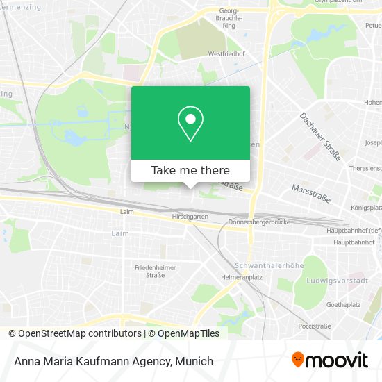 Anna Maria Kaufmann Agency map