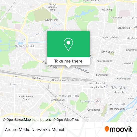 Arcaro Media Networks map