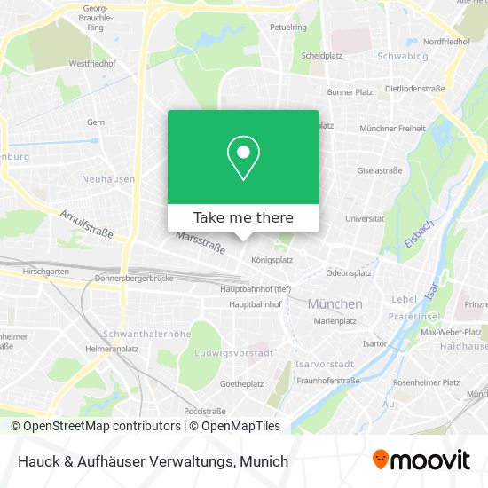 Hauck & Aufhäuser Verwaltungs map